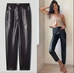 Wilfred | Rebel Faux Leather Pants in Black 0